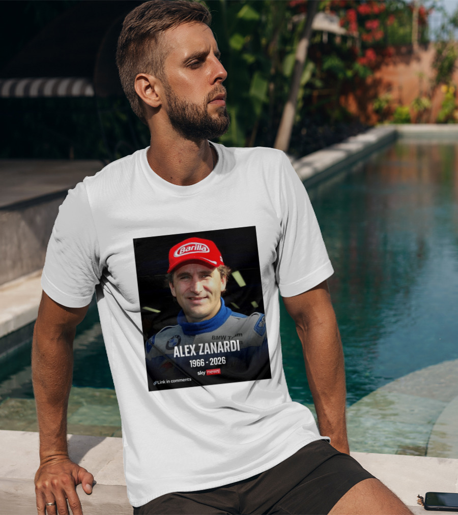 Die Sportwelt Trauert Um Ein Ganz Großes Vorbild Ruhe In Frieden Alex Zanardi 1966 2026 BMW Team Racing Sky News Barilla T-Shirt