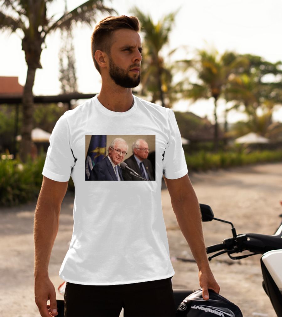 Donald W. Riegle Michigan Political Legacy Speaker Event With Bernie Sanders T-Shirt