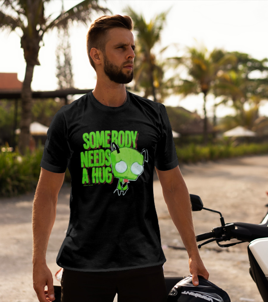 Somebody Needs A Hug Gir Invader Zim T-Shirt