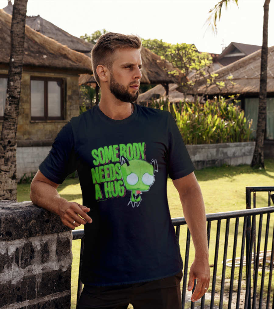 Somebody Needs A Hug Gir Invader Zim T-Shirt