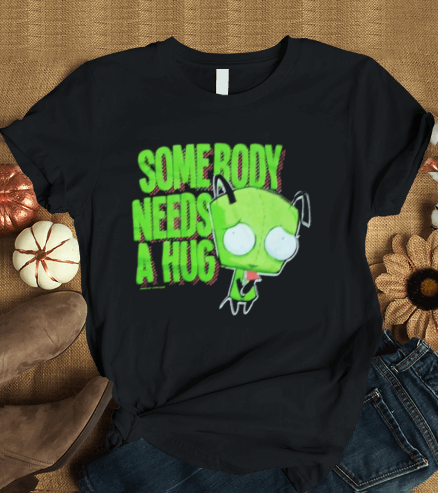 Somebody Needs A Hug Gir Invader Zim T-Shirt