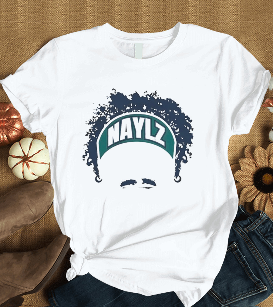 Naylz Hair Josh Naylor Seattle Mariners Baseball T-Shirt