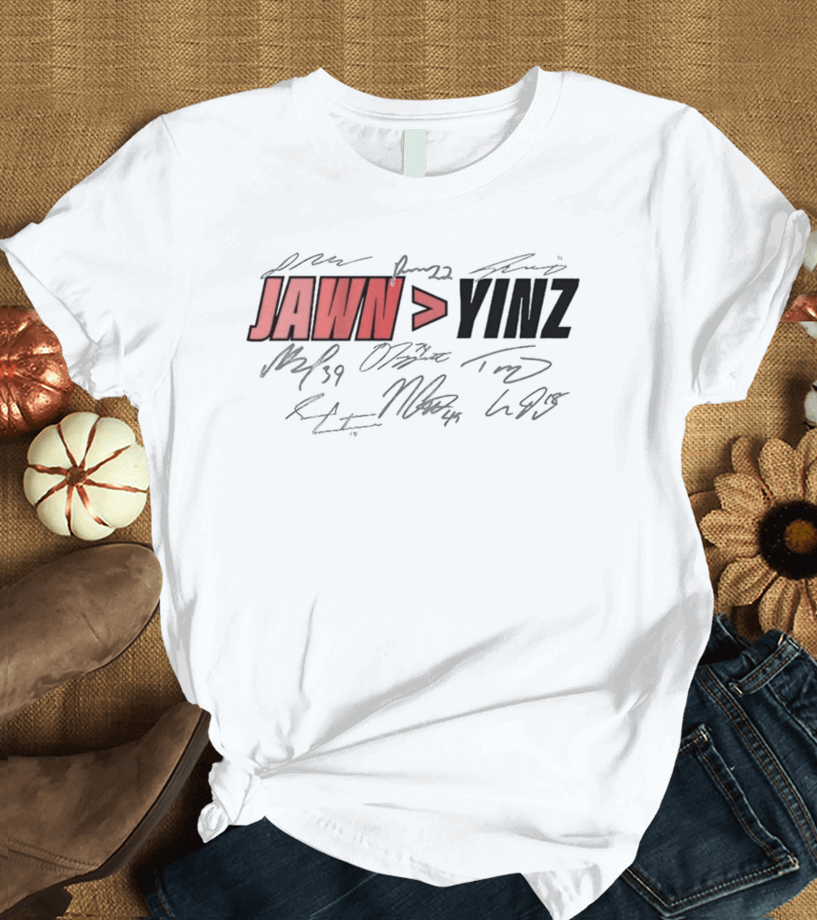 Jawn Greater Than Yinz Philadelphia Hockey T-Shirt