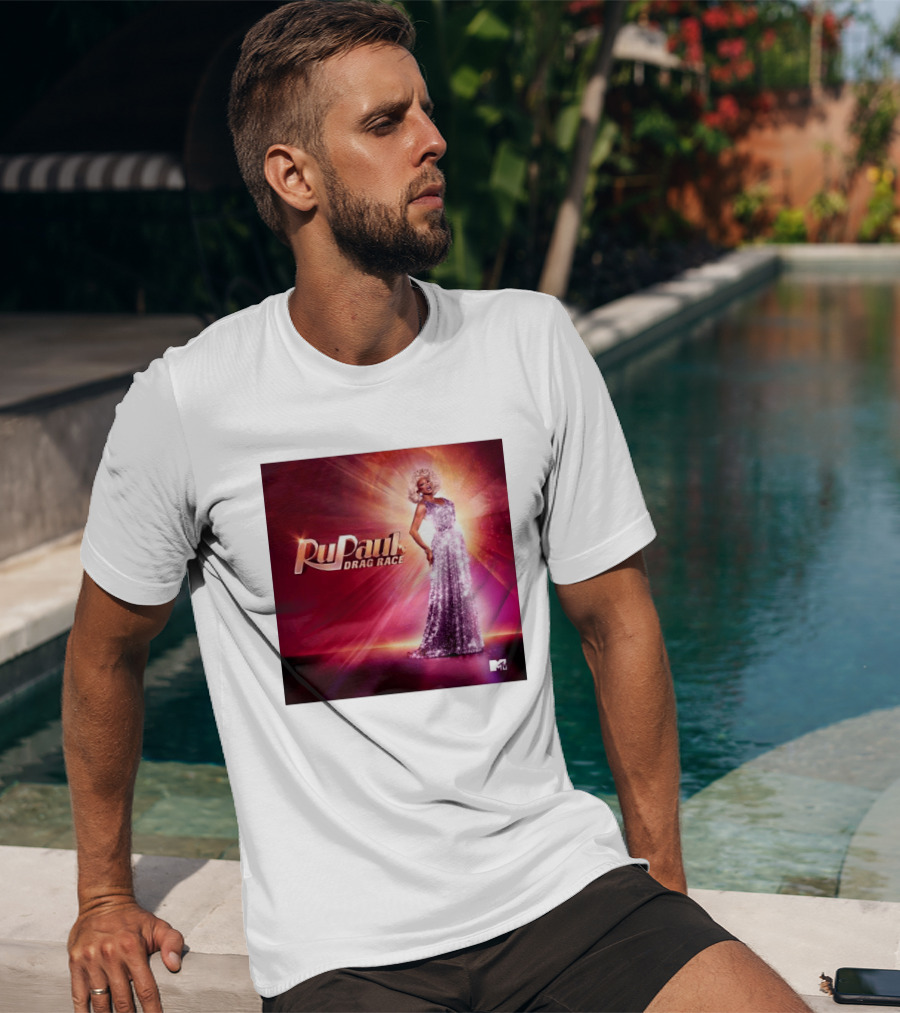 RuPaul's Drag Race Season 18 2026 MTV Bright Lights Glamor And Elegance T-Shirt