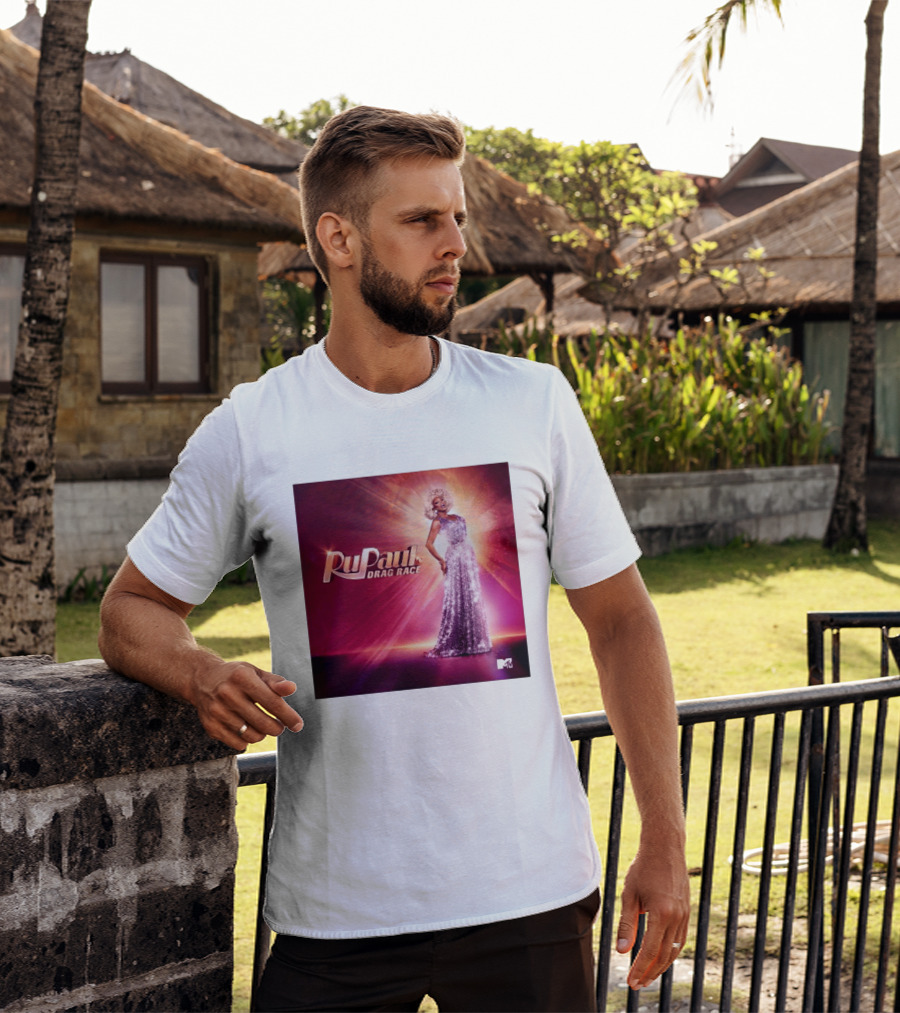 RuPaul's Drag Race Season 18 2026 MTV Bright Lights Glamor And Elegance T-Shirt
