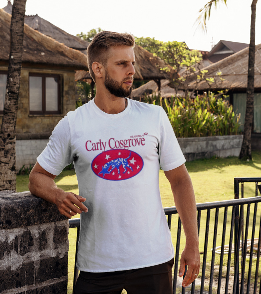 Carly Cosgrove Dog Oval Star T-Shirt