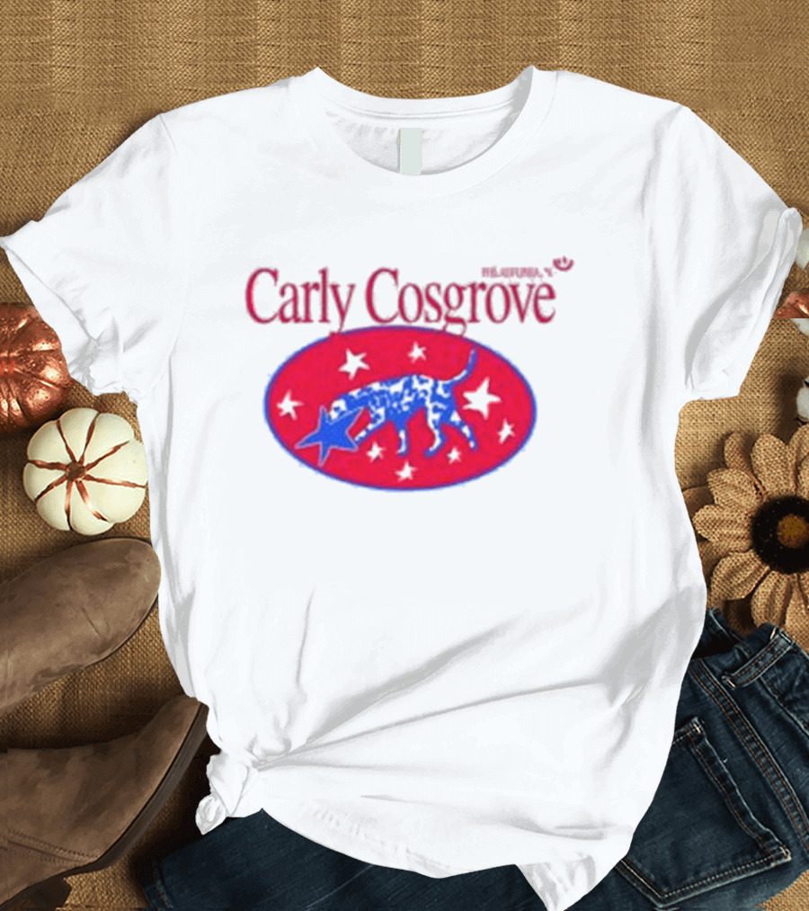 Carly Cosgrove Dog Oval Star T-Shirt