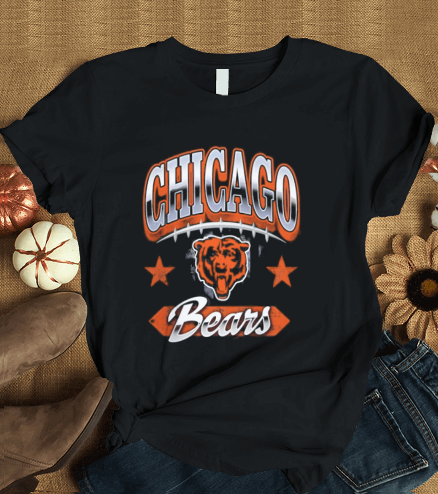 Chicago Bears 2026 Americana Stars Team T-Shirt