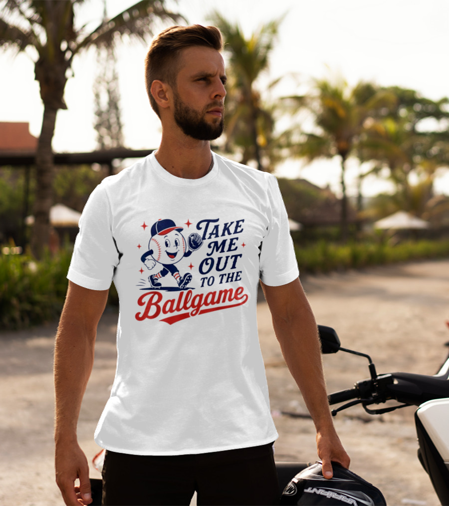 Take Me Out To The Ballgame Baseball T-Shirt