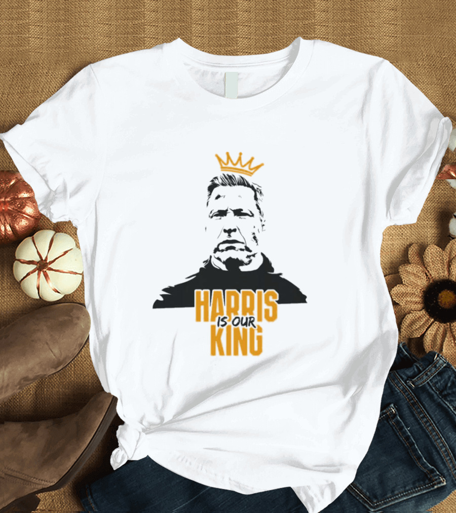 Cambridge United FC Harris Is Our King Crown Portrait 2026 T-Shirt