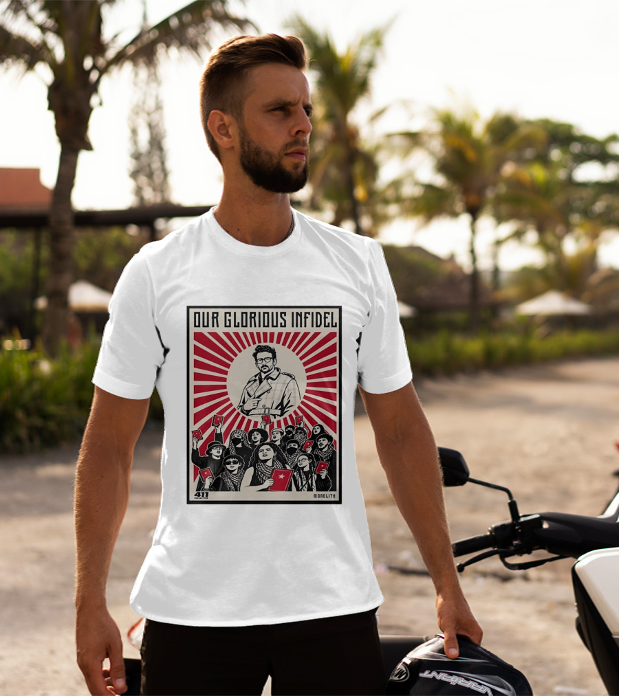Onolith Collective Our Glorious Infidel 411 Monolith Red Star Revolution T-Shirt