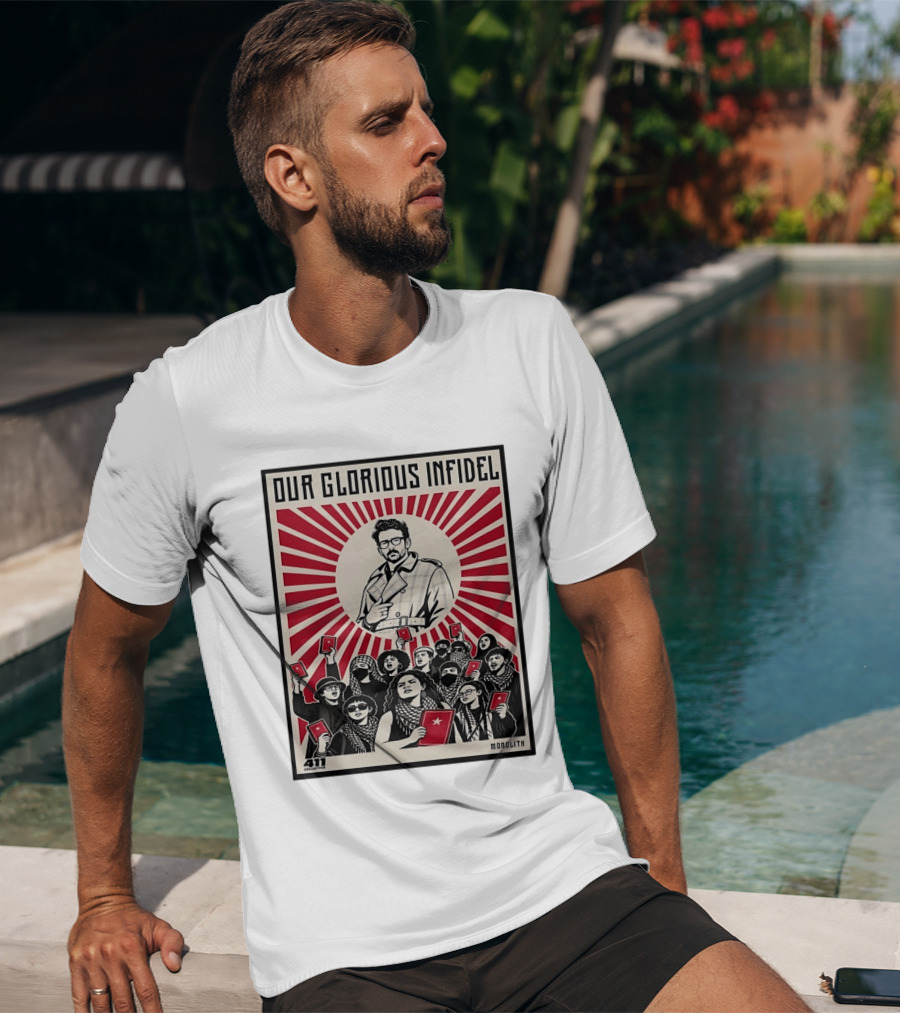 Onolith Collective Our Glorious Infidel 411 Monolith Red Star Revolution T-Shirt