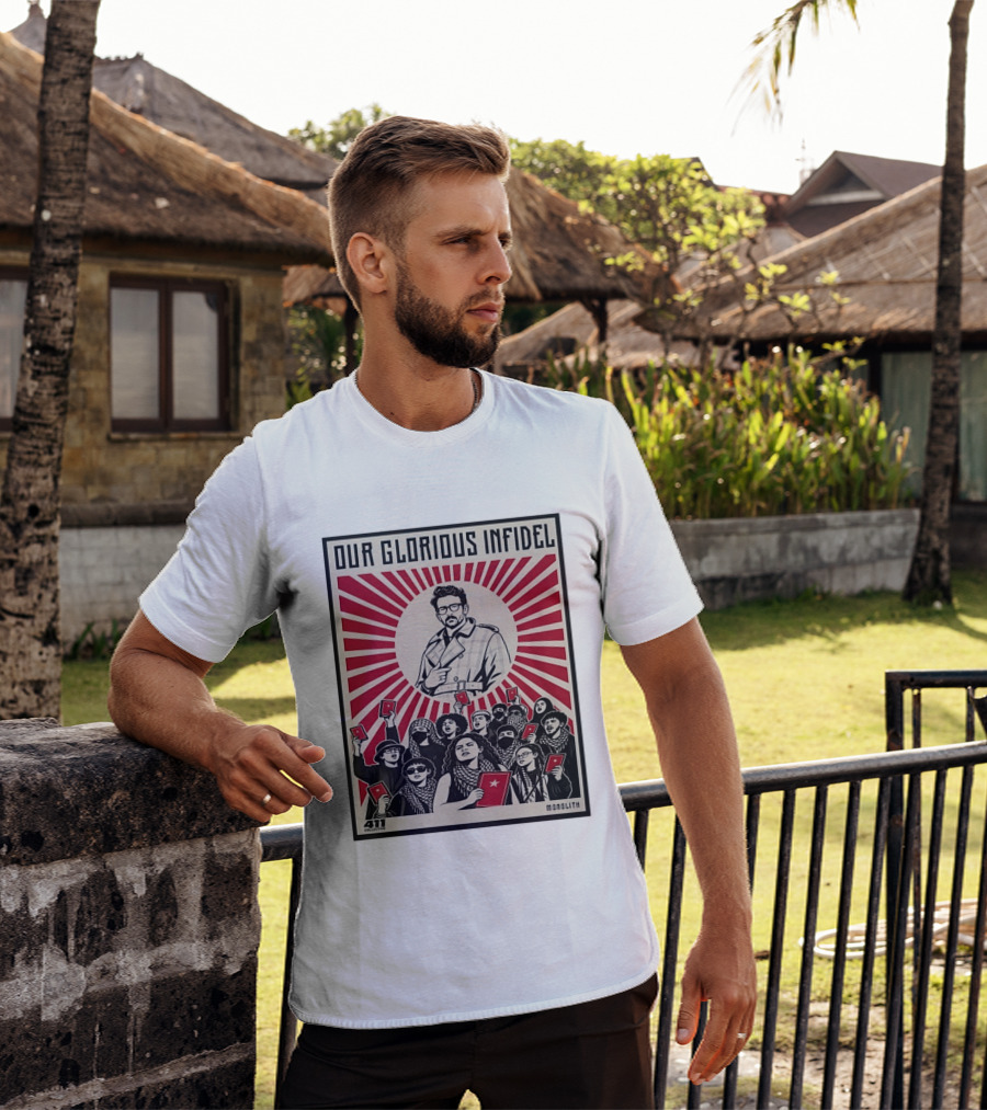 Onolith Collective Our Glorious Infidel 411 Monolith Red Star Revolution T-Shirt