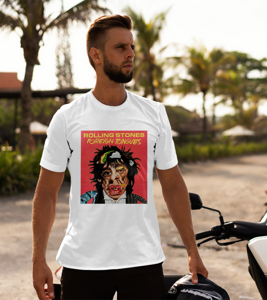 The Rolling Stones Foreign Tongues Album Cover Art 2026 T-Shirt