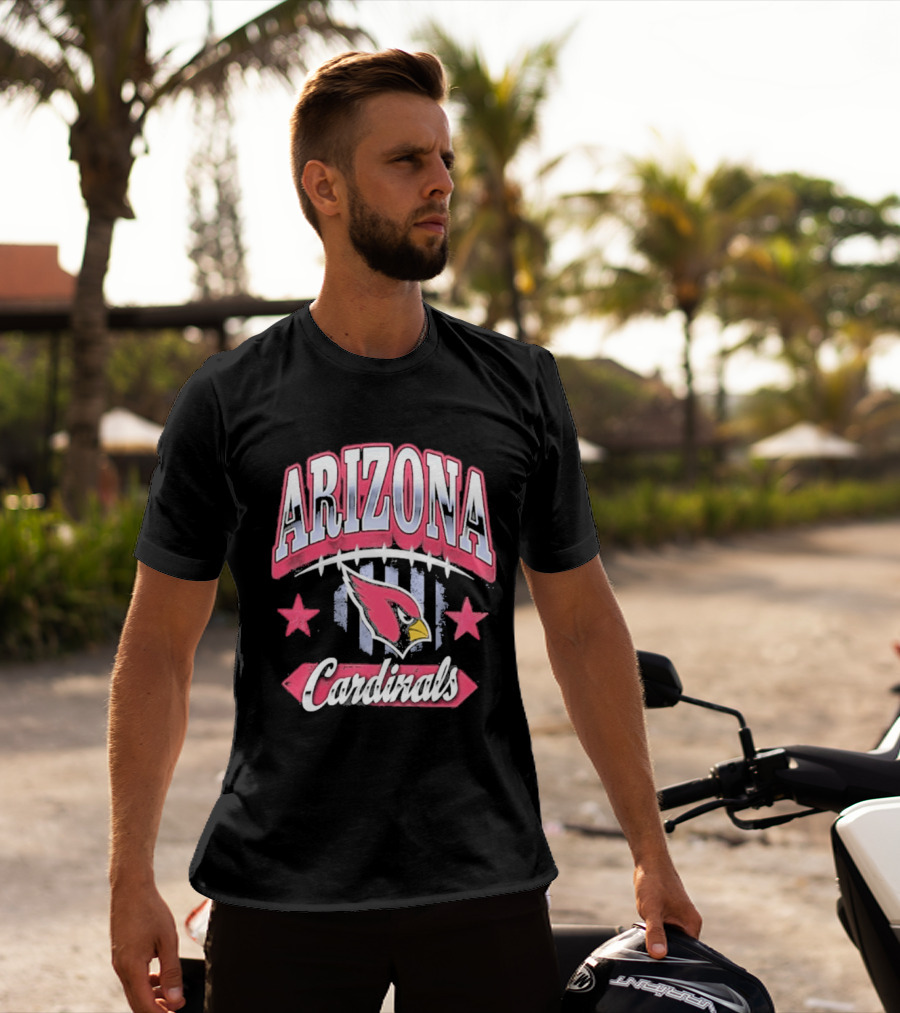 Arizona Cardinals Americana 2026 Red White Blue Stars T-Shirt
