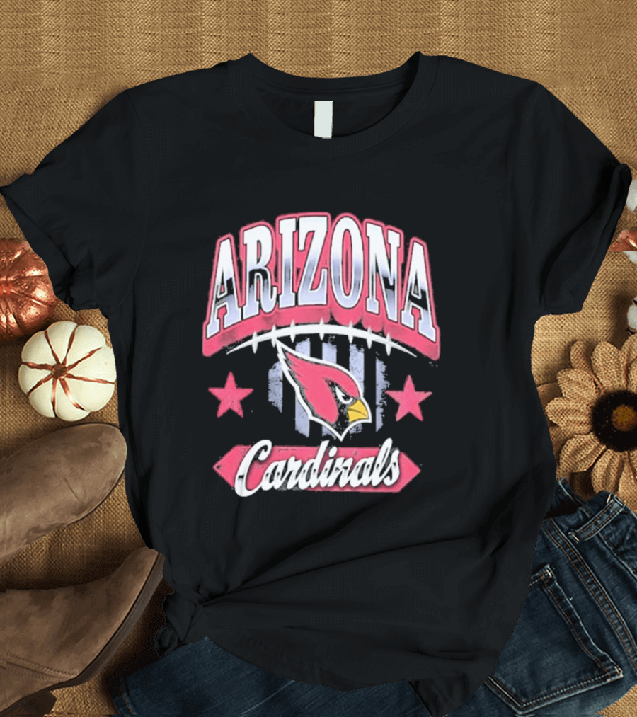 Arizona Cardinals Americana 2026 Red White Blue Stars T-Shirt