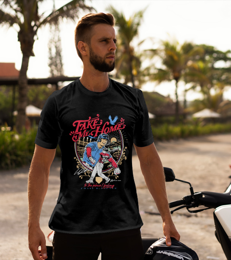 Take Me Home Cleveland Guardians Chase DeLauter To The Place I Belong T-Shirt