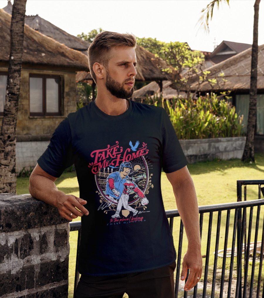 Take Me Home Cleveland Guardians Chase DeLauter To The Place I Belong T-Shirt
