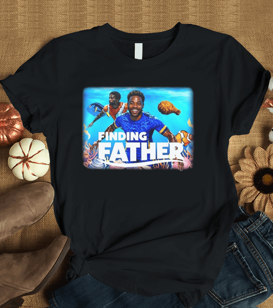 Finding Father Underwater Adventure With Fish And Coral T-Shirt