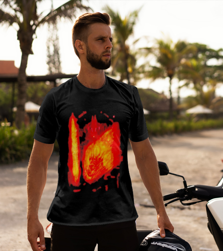 Flame Knight Fire Armor Blaze T-Shirt
