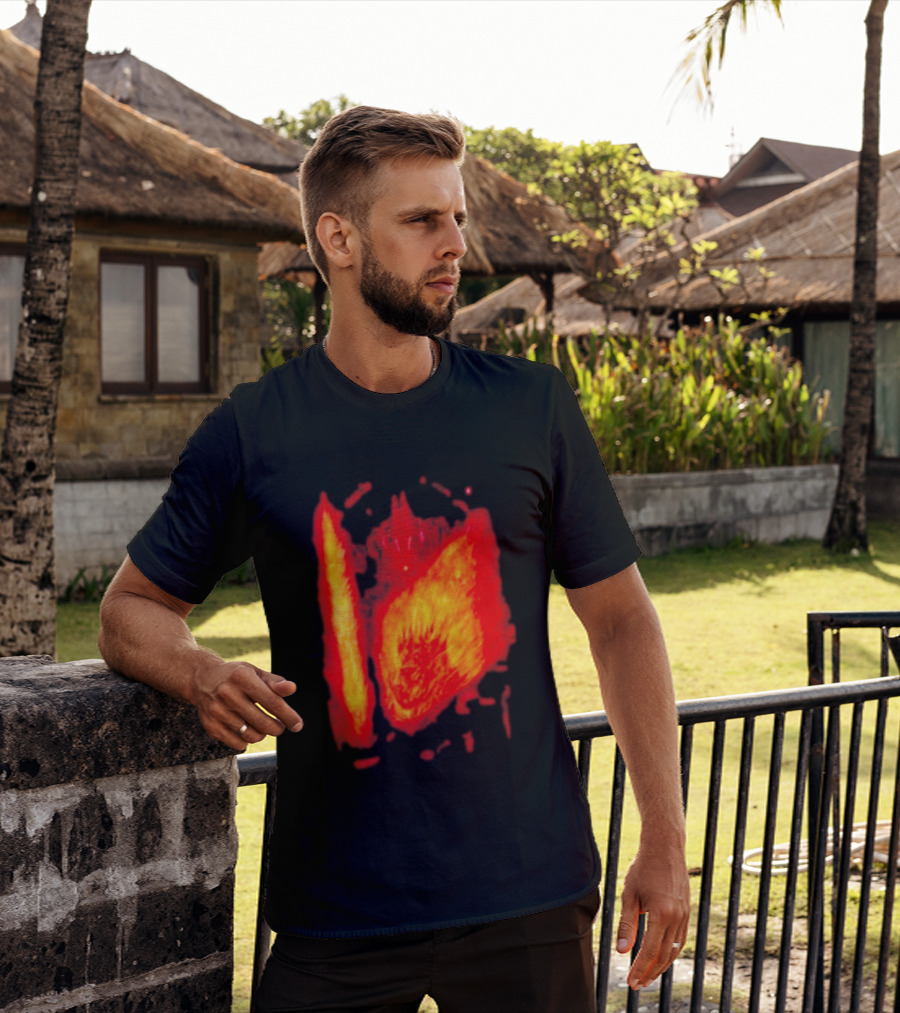 Flame Knight Fire Armor Blaze T-Shirt