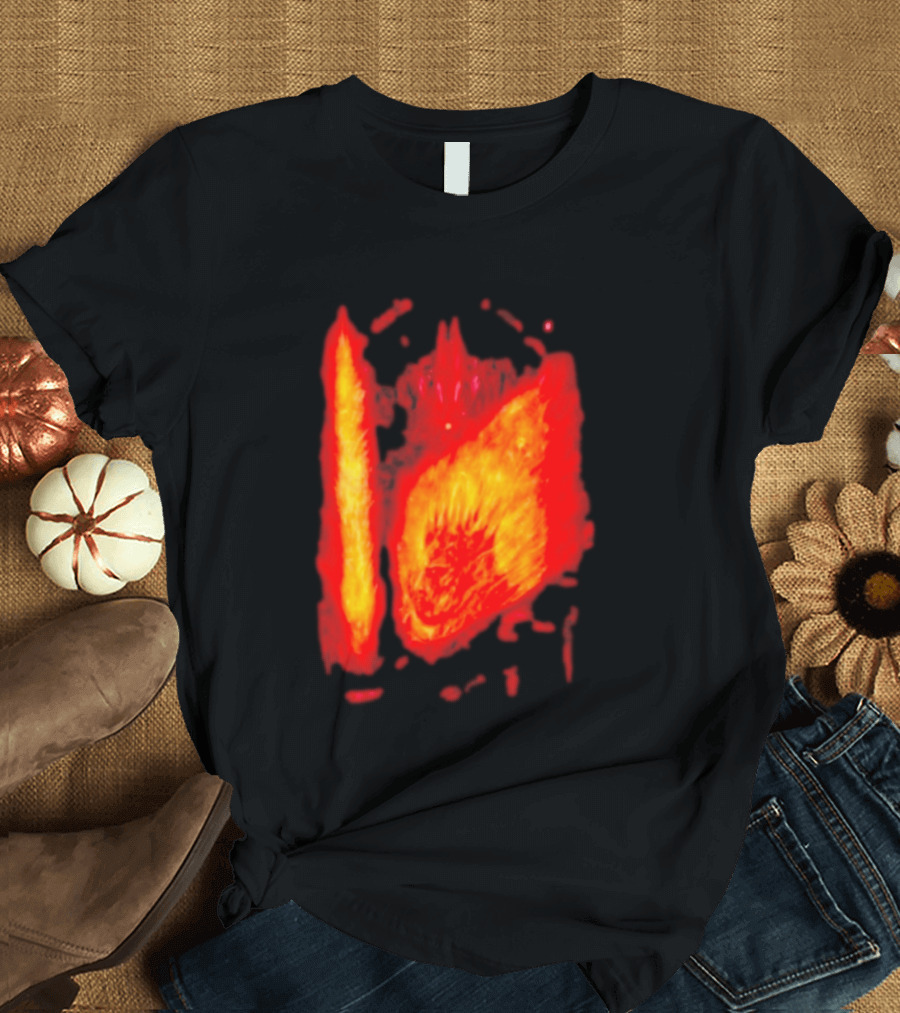 Flame Knight Fire Armor Blaze T-Shirt