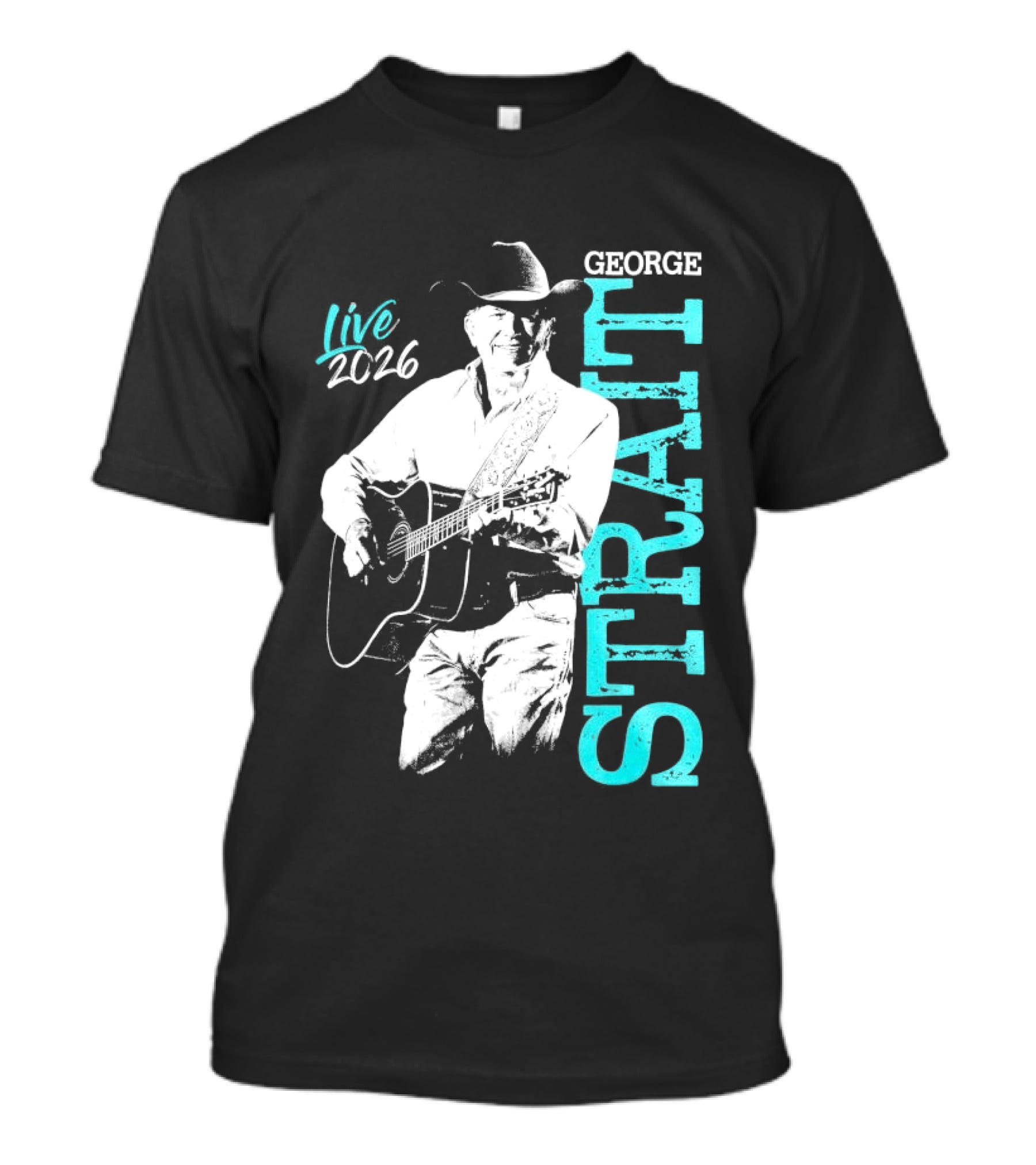George Strait Live 2026 Death Valley Edition Black T-Shirt