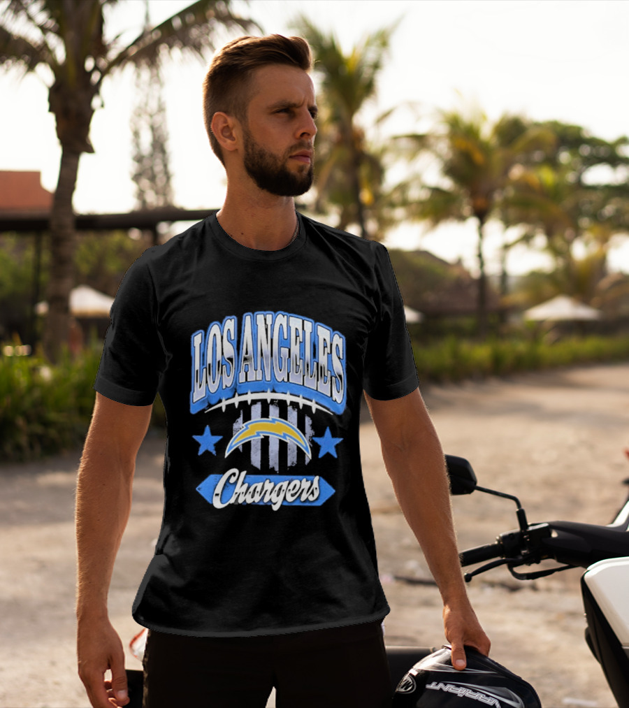 Los Angeles Chargers Americana Stars And Stripes 2026 T-Shirt