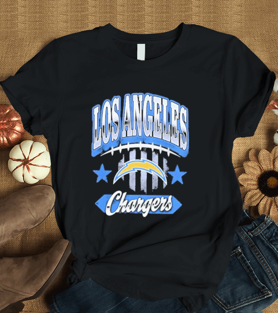 Los Angeles Chargers Americana Stars And Stripes 2026 T-Shirt