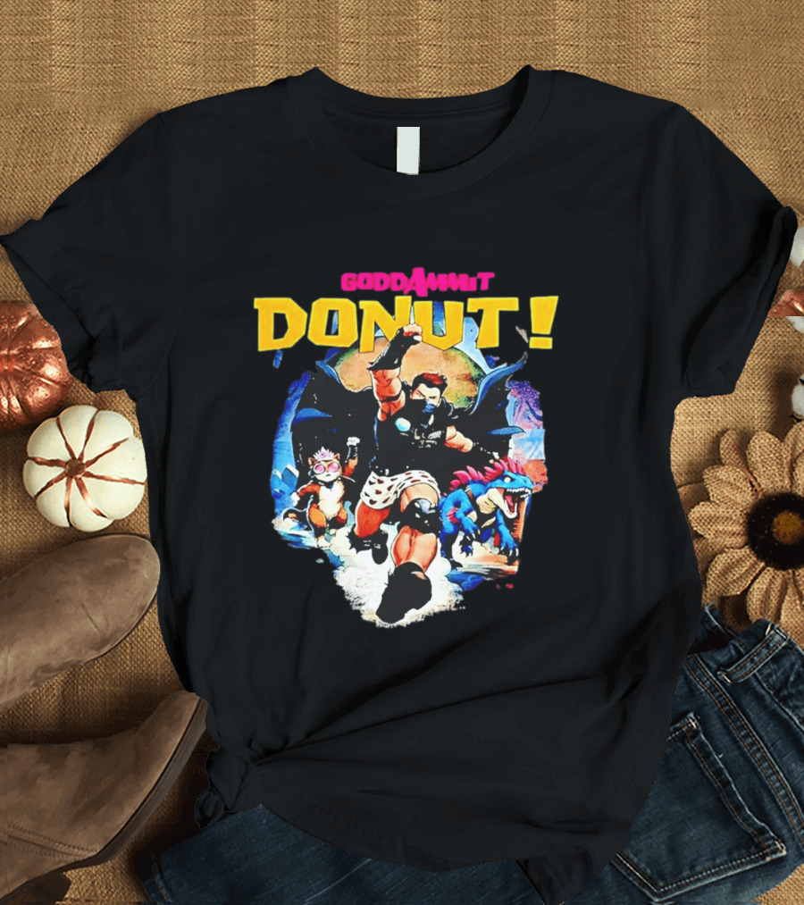 Goddamnit Donut Mongo Dungeon Crawler Carl Adventure T-Shirt