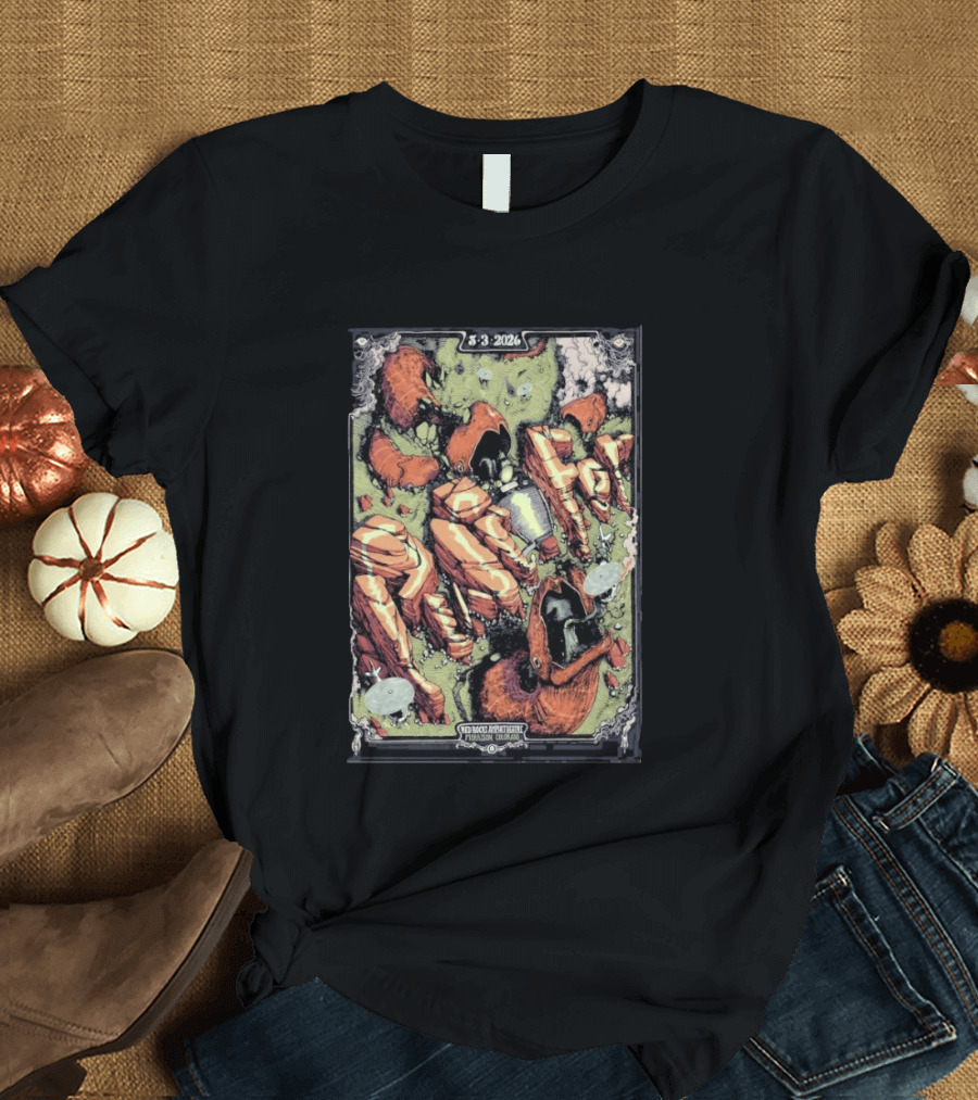 5 3 2026 Puscifer Red Rocks Amphitheatre Morrison Colorado T-Shirt