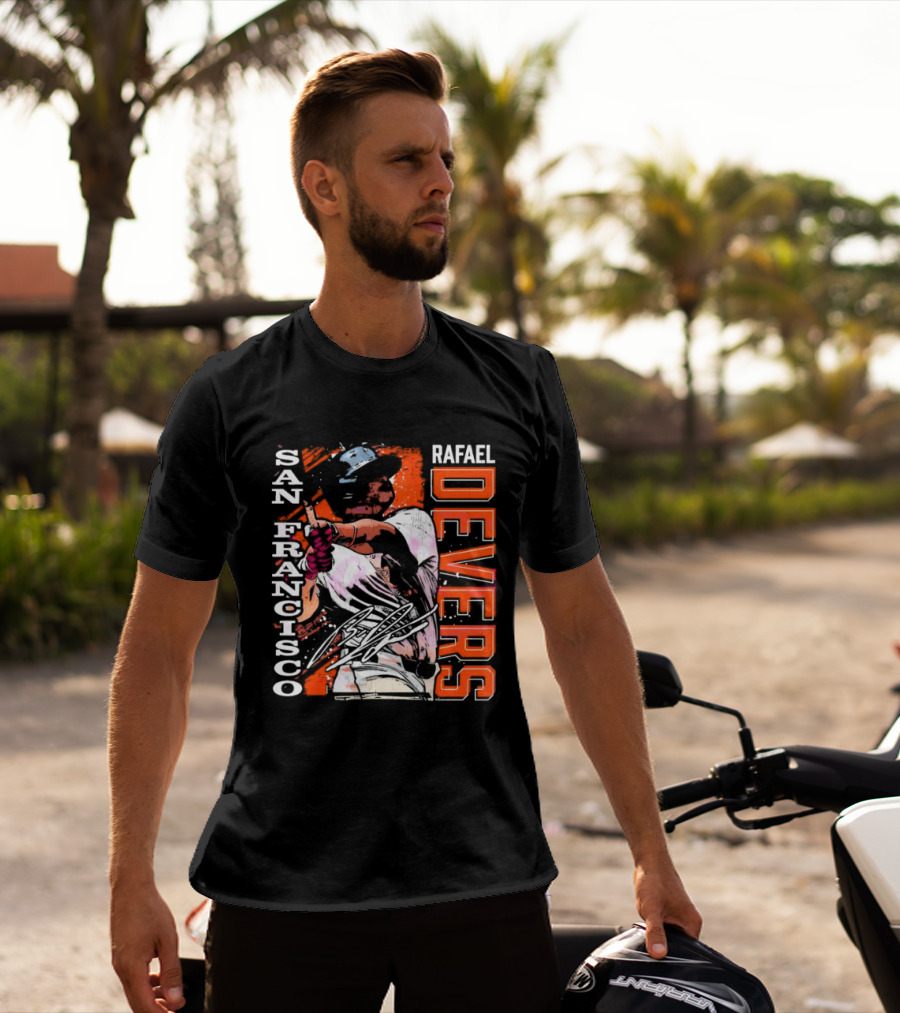 Rafael Devers San Francisco Baseball T-Shirt