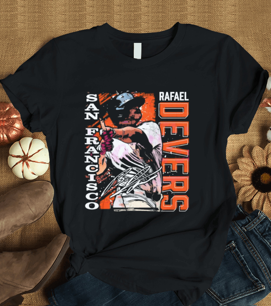 Rafael Devers San Francisco Baseball T-Shirt