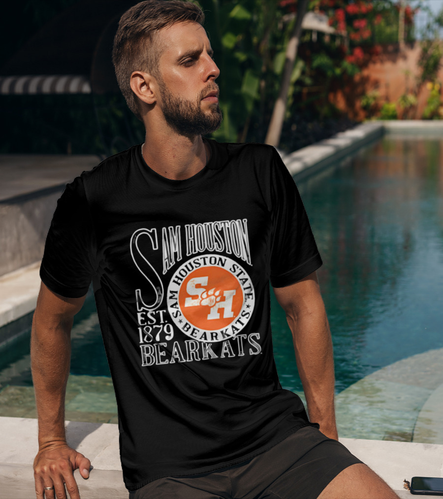 Sam Houston State Bearkats Est 1879 SH Paw T-Shirt