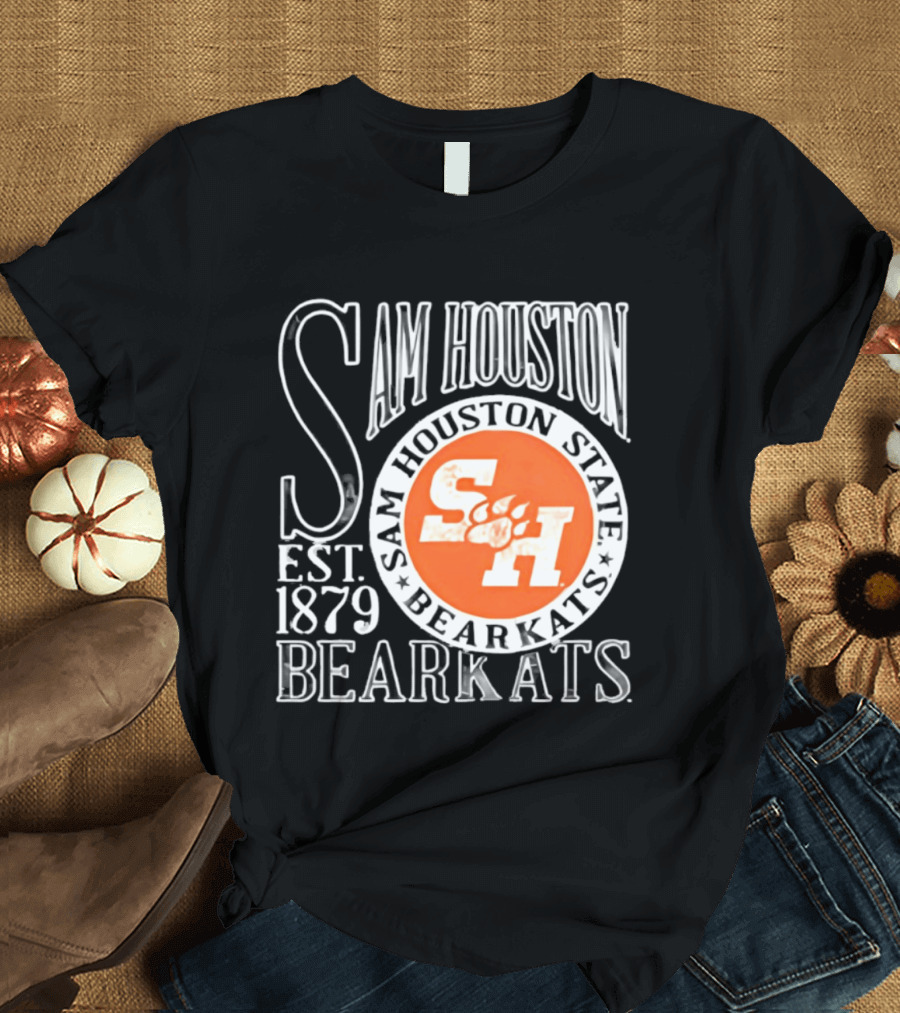 Sam Houston State Bearkats Est 1879 SH Paw T-Shirt