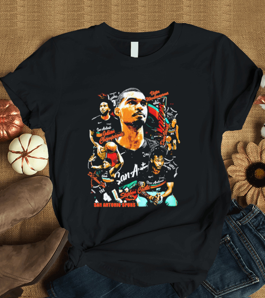 San Antonio Spurs Basketball Legend T-Shirt