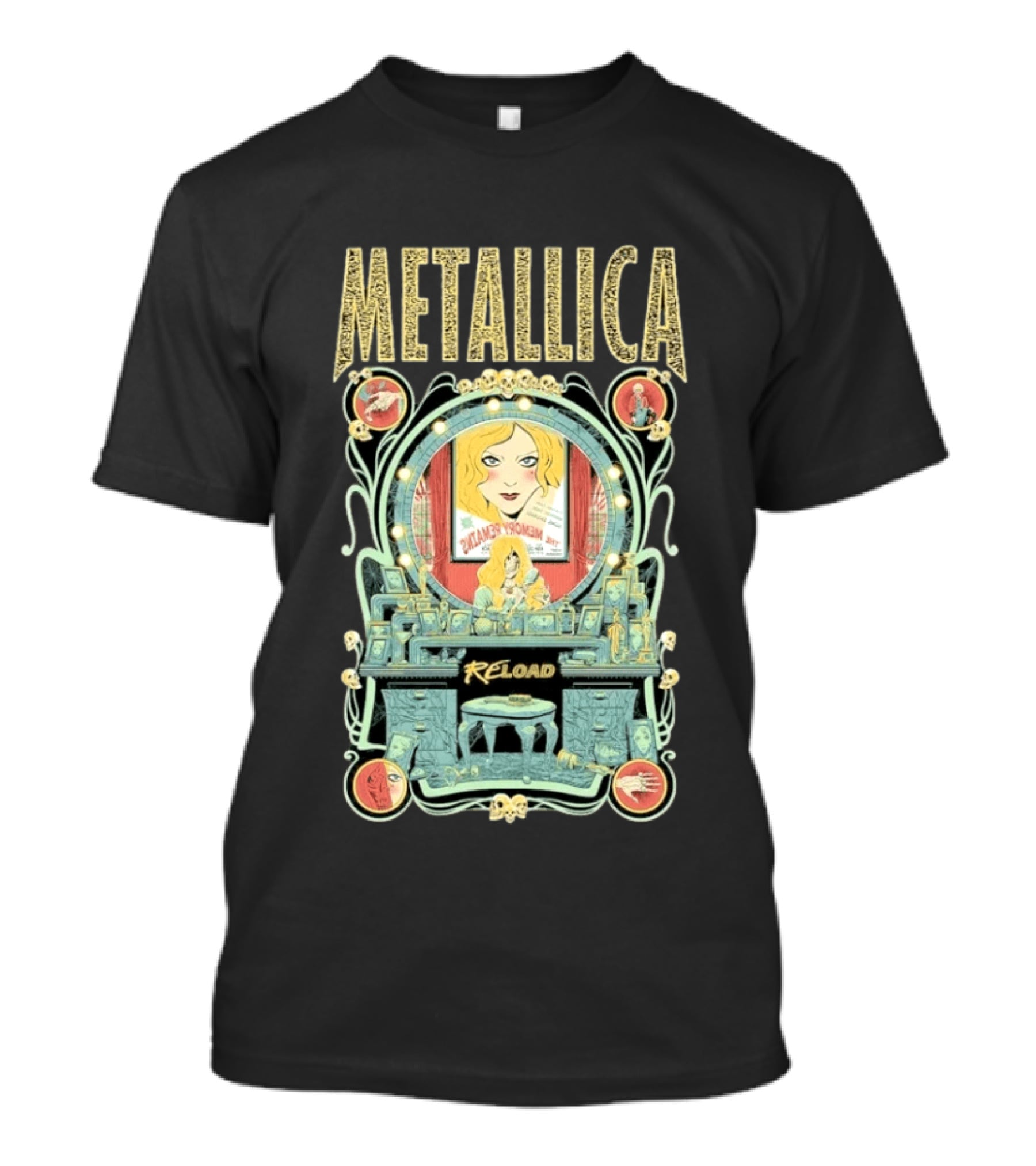 Metallica Reload The Memory Remains T-Shirt