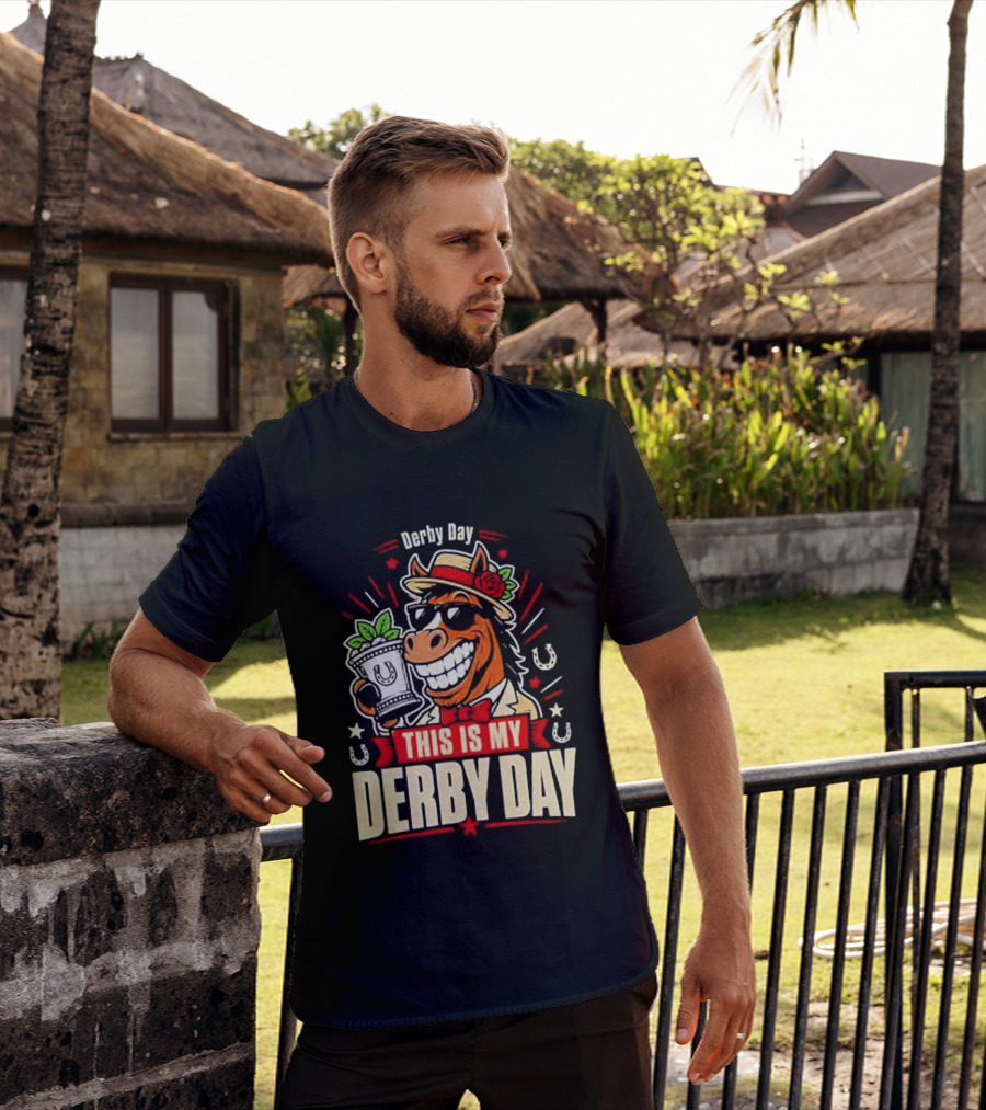 Derby Day Mint Julep Horse Party T-Shirt