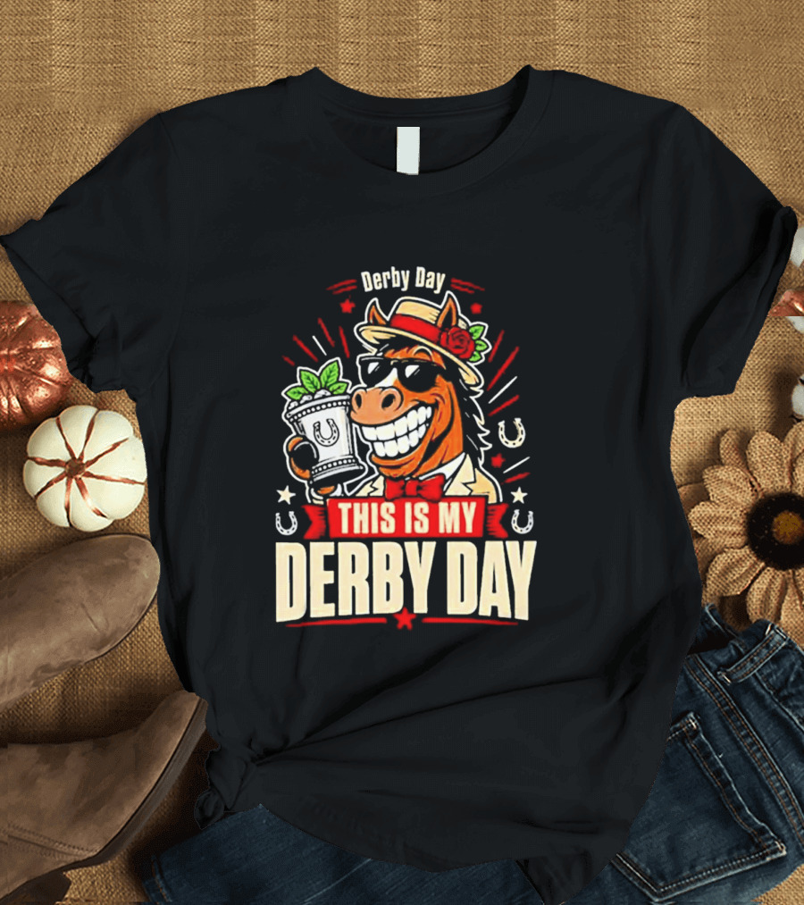 Derby Day Mint Julep Horse Party T-Shirt