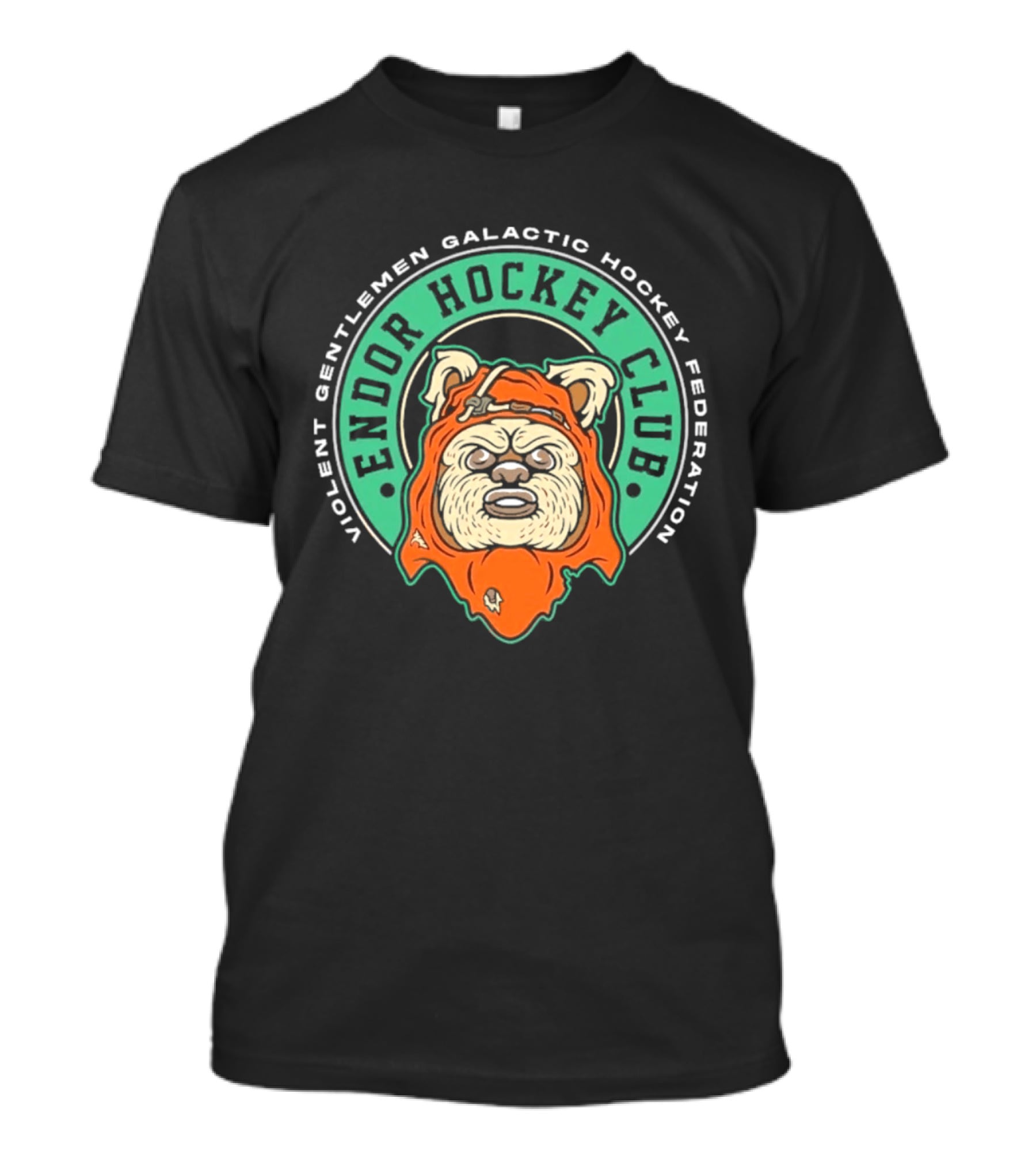 Violent Gentlemen Galactic Hockey Federation Endor Hockey Club 2026 T-Shirt
