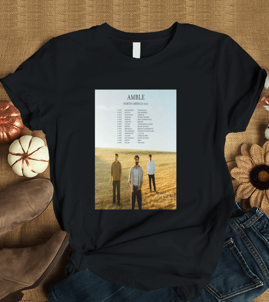 Amble Fall Tour 2026 T-Shirt