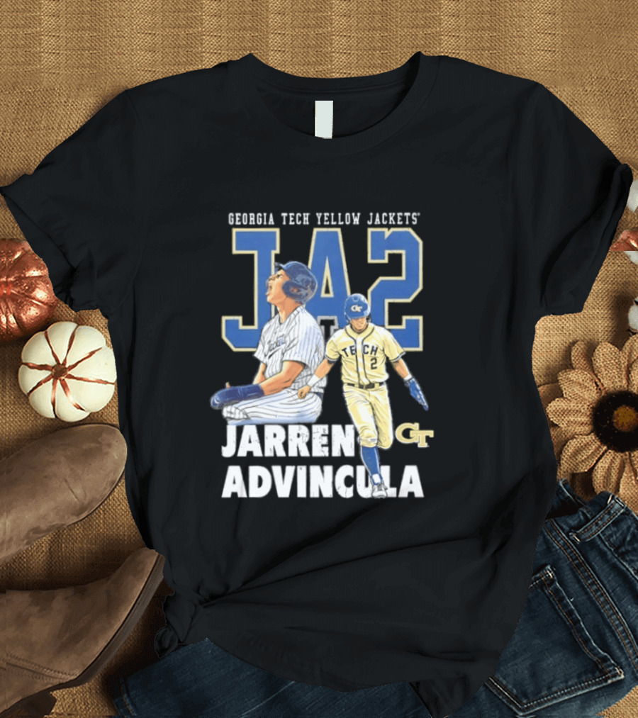 Georgia Tech Yellow Jackets JA2 Jarren Advincula T-Shirt