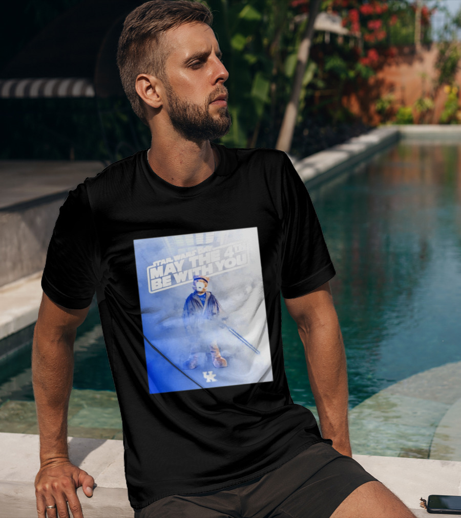 Star Wars Day May The 4th Be With You Kentucky Wildcats T-Shirt