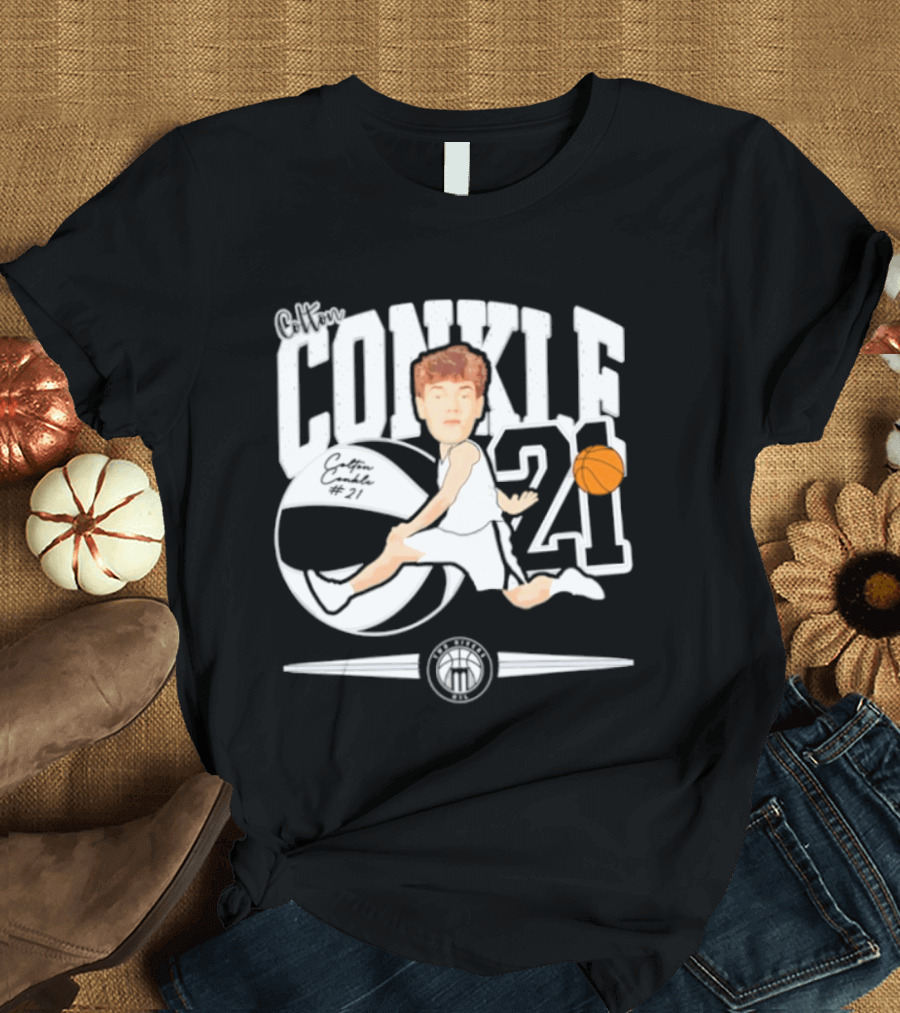Colton Conkle 21 Basketball 2025 Marietta College T-Shirt
