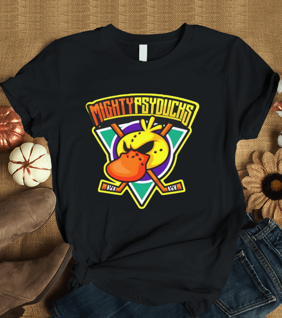Mighty Psyducks Pokémon Hockey NHL 2026 T-Shirt
