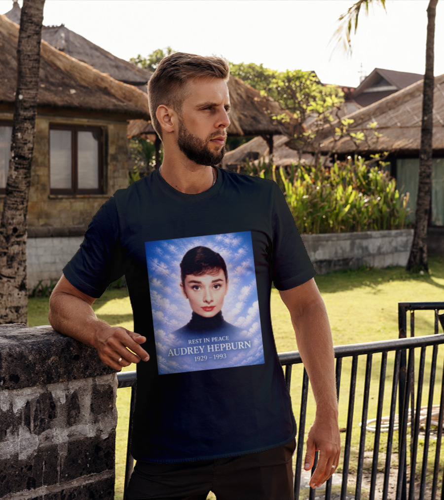 Rest In Peace Audrey Hepburn 1929 1993 T-Shirt