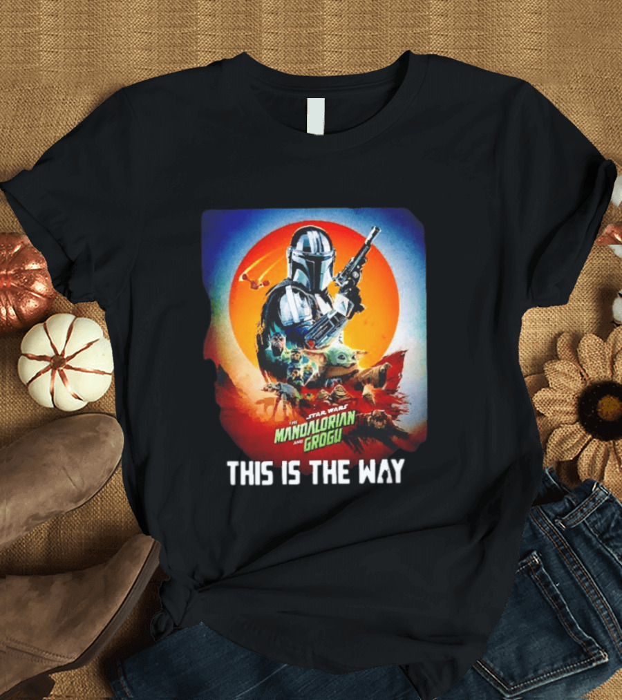 Star Wars Mandalorian Grogu This Is The Way T-Shirt