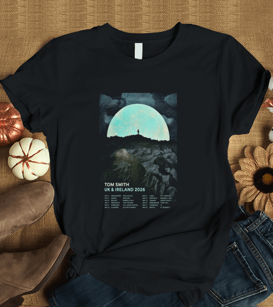 Tom Smith May 05 2026 Dublin Whelan's UK Ireland Tour T-Shirt