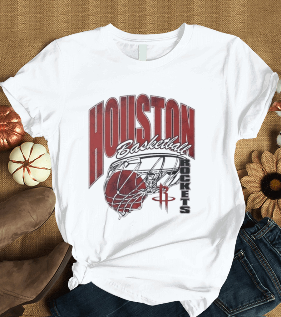 Houston Rockets Basketball Swish 2026 T-Shirt