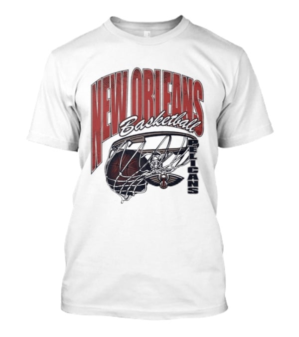New Orleans Basketball Swish 2026 Pelicans T-Shirt